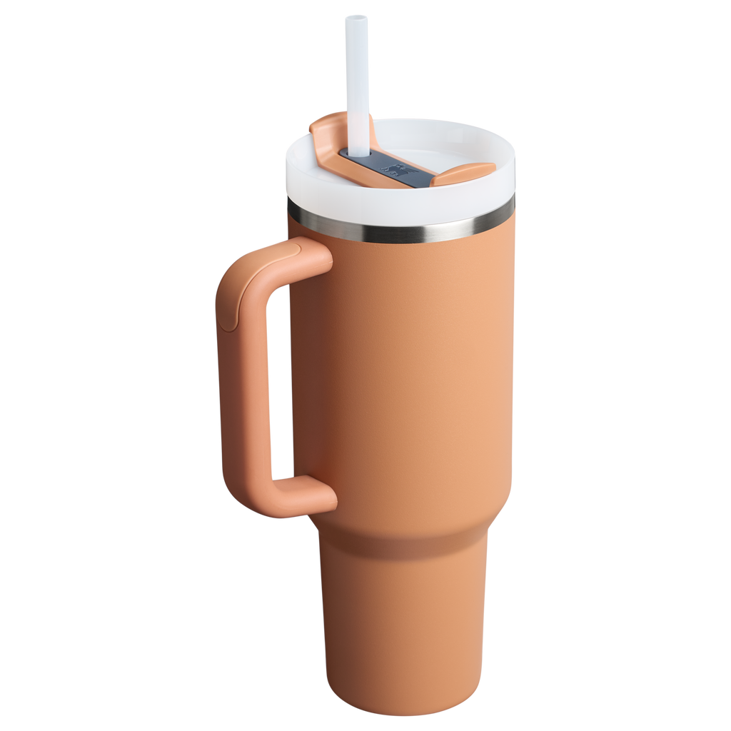 Double-Wall Vacuum The Quencher H2.0 Flowstate Tumbler  | Stanley Create D332L - FlowState 3-Position Lid Insulated Travel Mug Detail