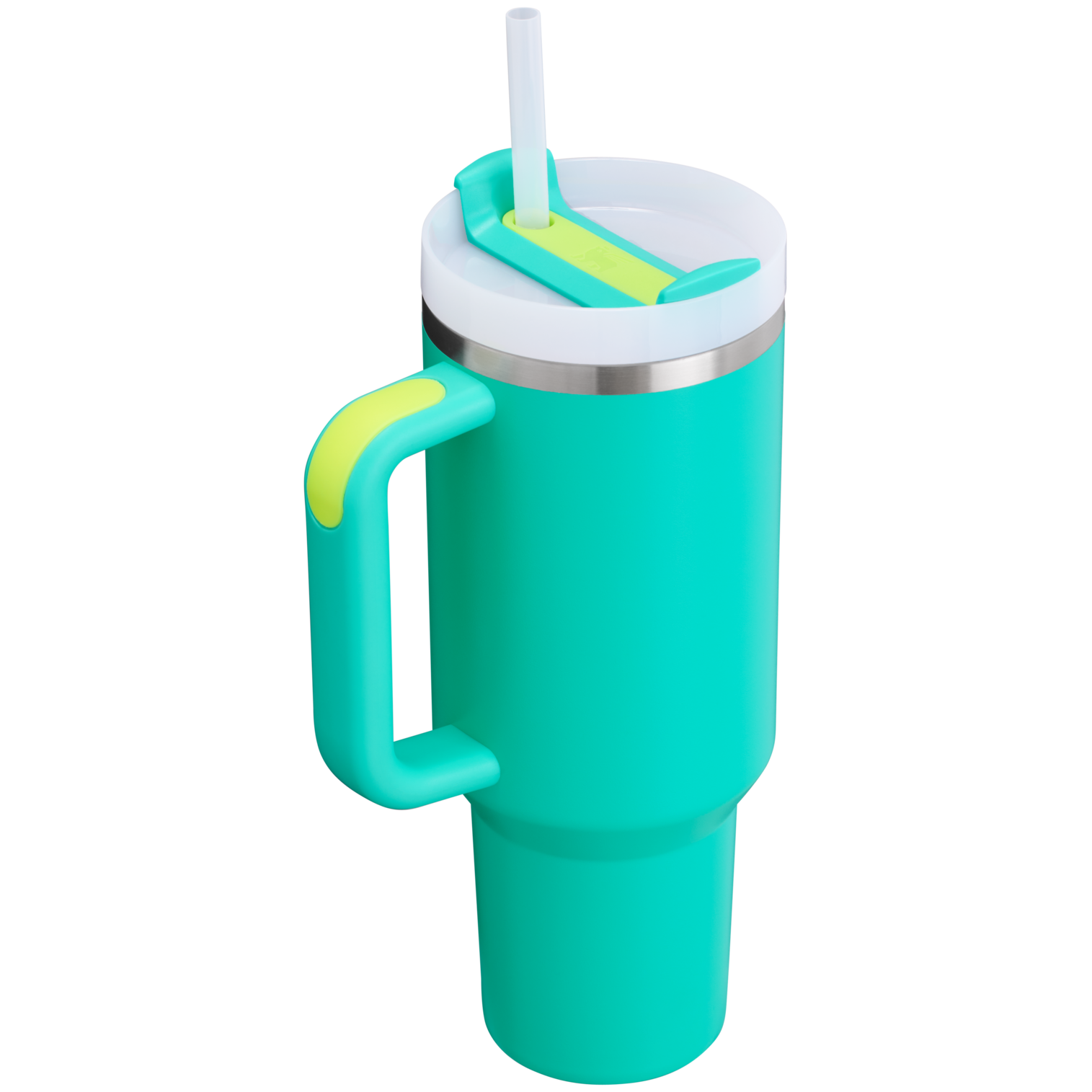 Double-Wall Vacuum The Quencher H2.0 Flowstate Tumbler  | Stanley Create D332L - FlowState 3-Position Lid Insulated Travel Mug Detail
