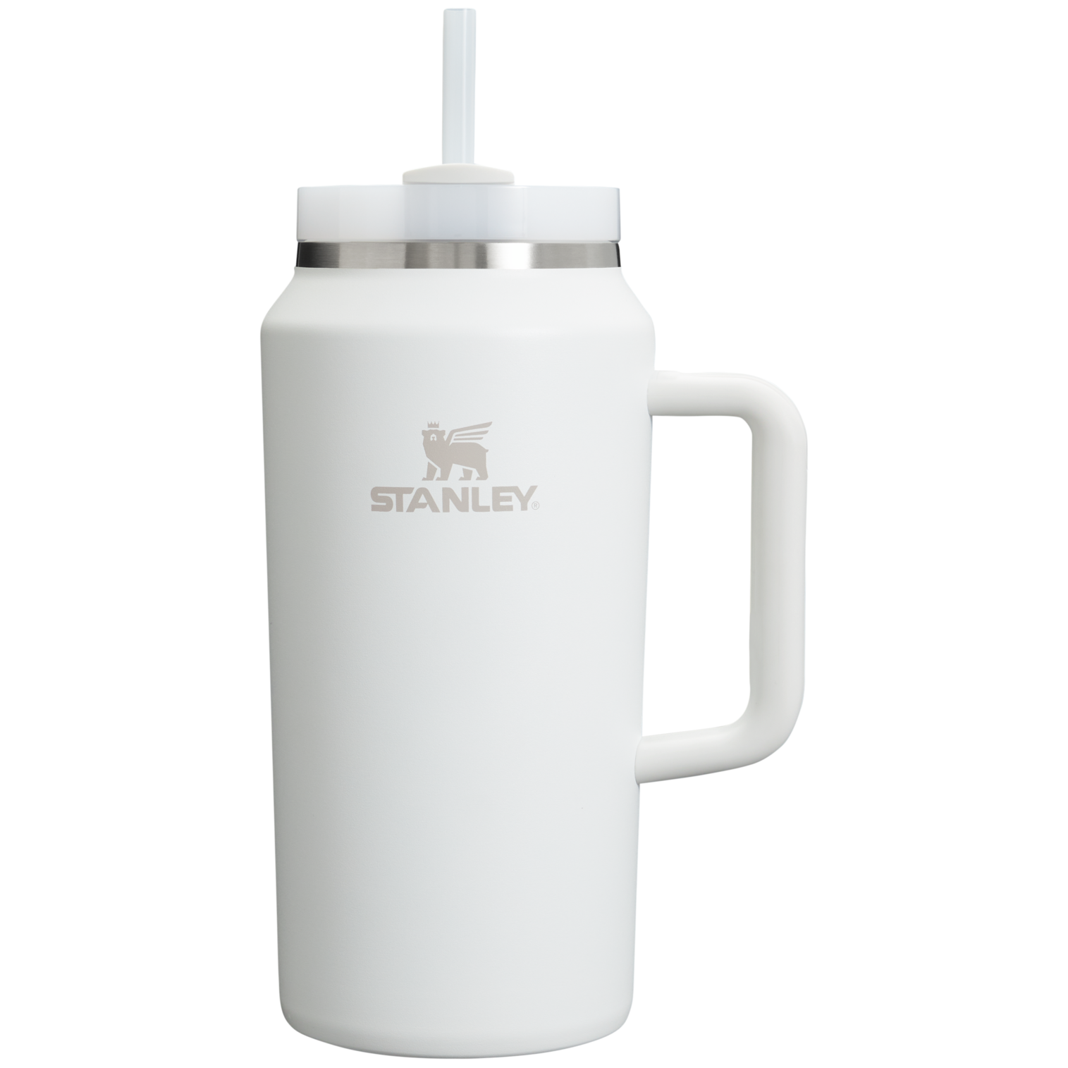 Car-Cup Friendly The Quencher H2.0 Flowstate Tumbler D365U - Premium Stainless Steel Straw Cup for All-Day Hydration - Frost