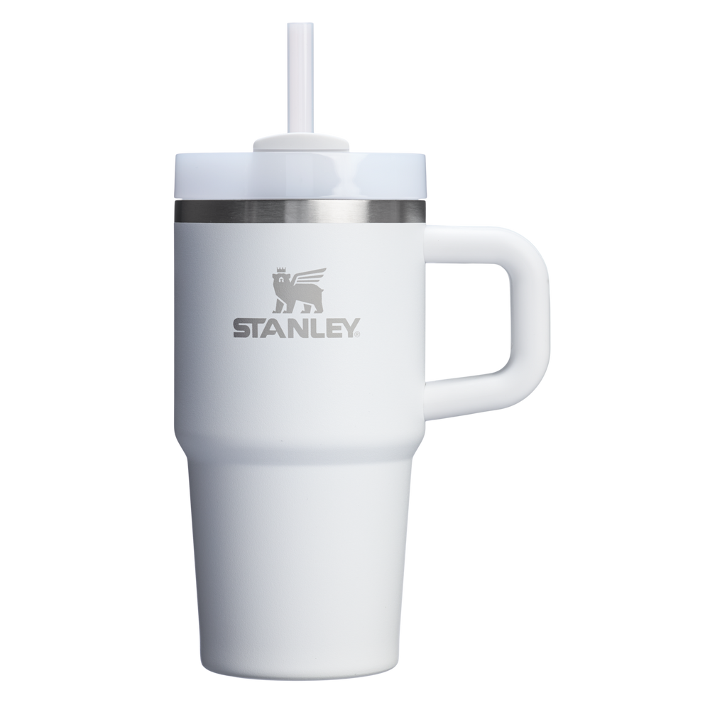 Double-Wall Vacuum The Quencher H2.O Flowstate Tumbler with Handle | Stanley Create D309N - Premium Stainless Steel Straw Cup for All-Day Hydration Detail