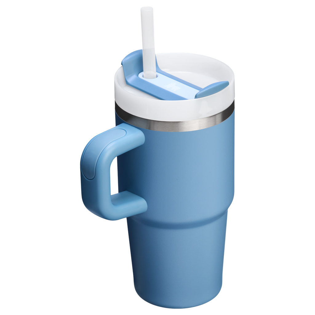 Double-Wall Vacuum The Quencher H2.O Flowstate Tumbler with Handle | Stanley Create D309N - Premium Stainless Steel Straw Cup for All-Day Hydration Detail