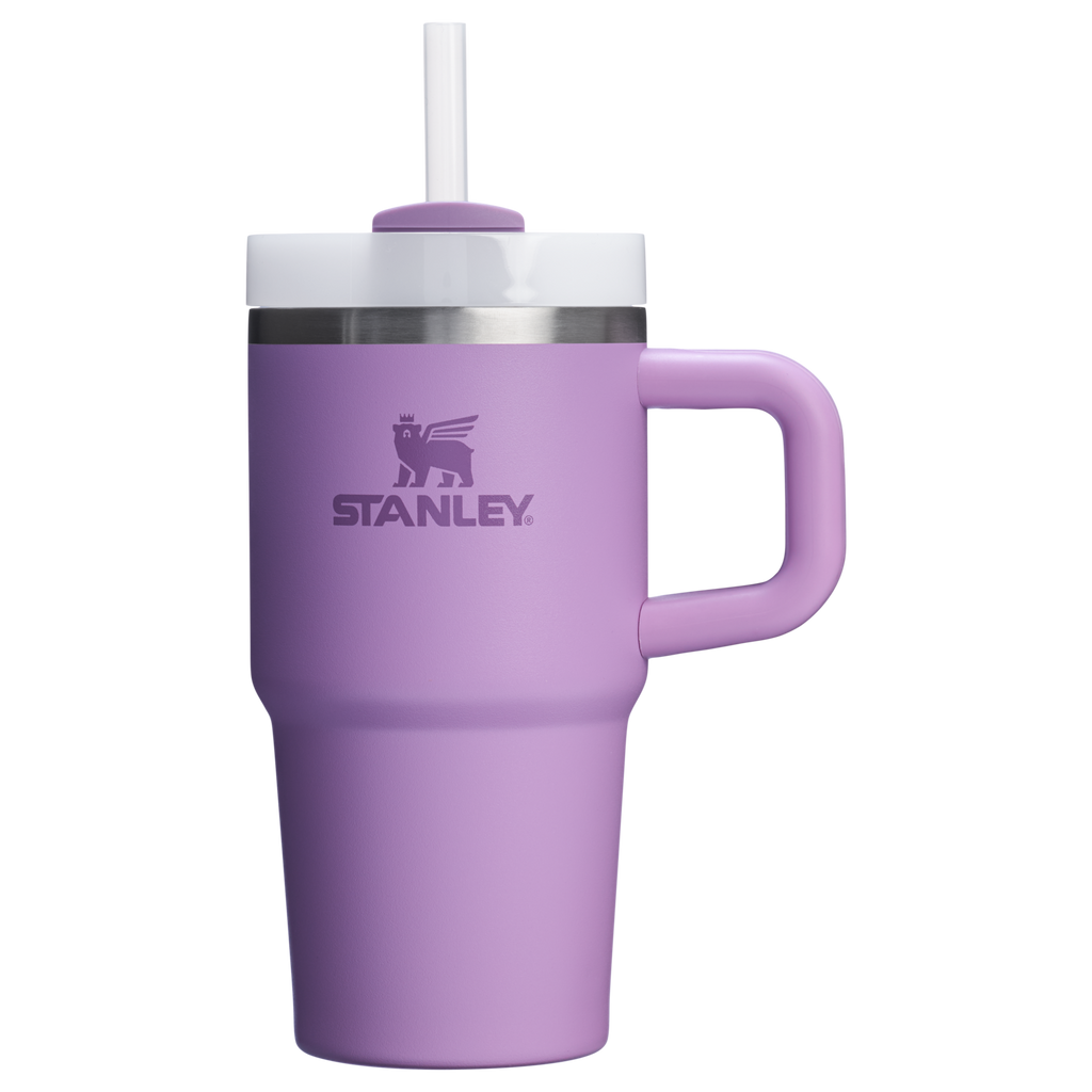 Double-Wall Vacuum The Quencher H2.O Flowstate Tumbler with Handle | Stanley Create D309N - Premium Stainless Steel Straw Cup for All-Day Hydration Detail
