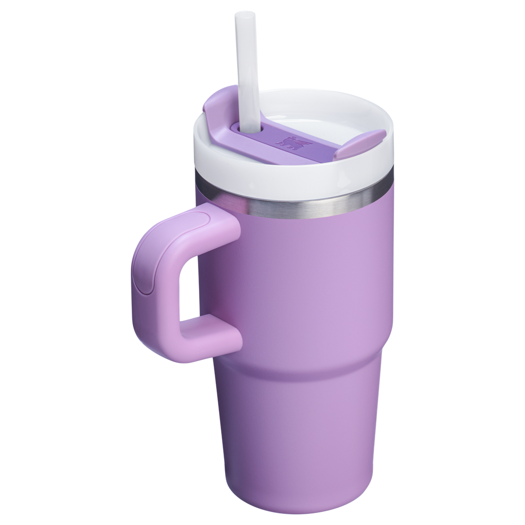 Double-Wall Vacuum The Quencher H2.O Flowstate Tumbler with Handle | Stanley Create D309N - Premium Stainless Steel Straw Cup for All-Day Hydration Detail