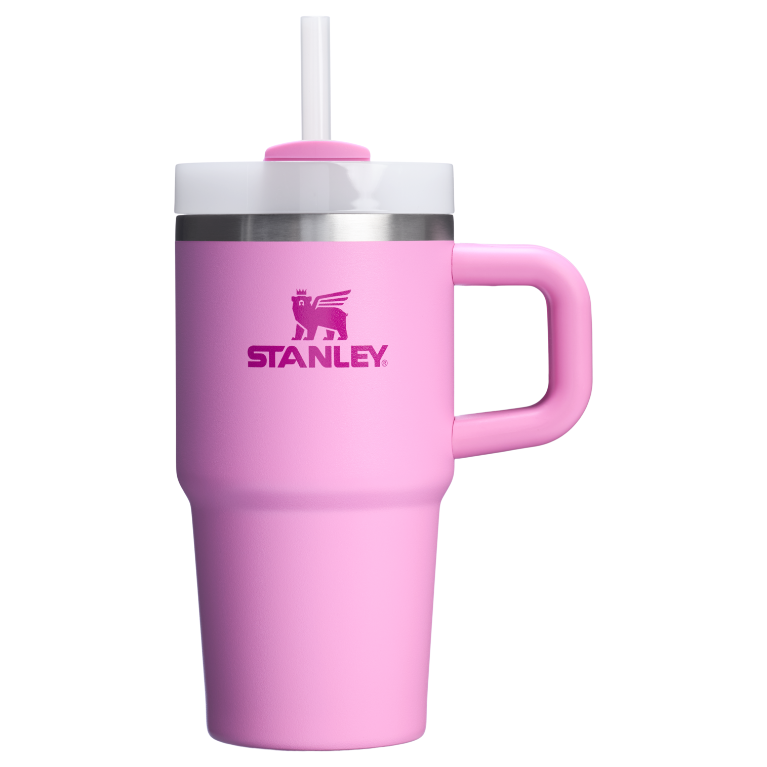 Double-Wall Vacuum The Quencher H2.O Flowstate Tumbler with Handle | Stanley Create D309N - Premium Stainless Steel Straw Cup for All-Day Hydration Detail