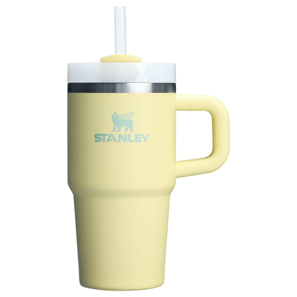 Double-Wall Vacuum The Quencher H2.O Flowstate Tumbler with Handle | Stanley Create D309N - Premium Stainless Steel Straw Cup for All-Day Hydration Detail