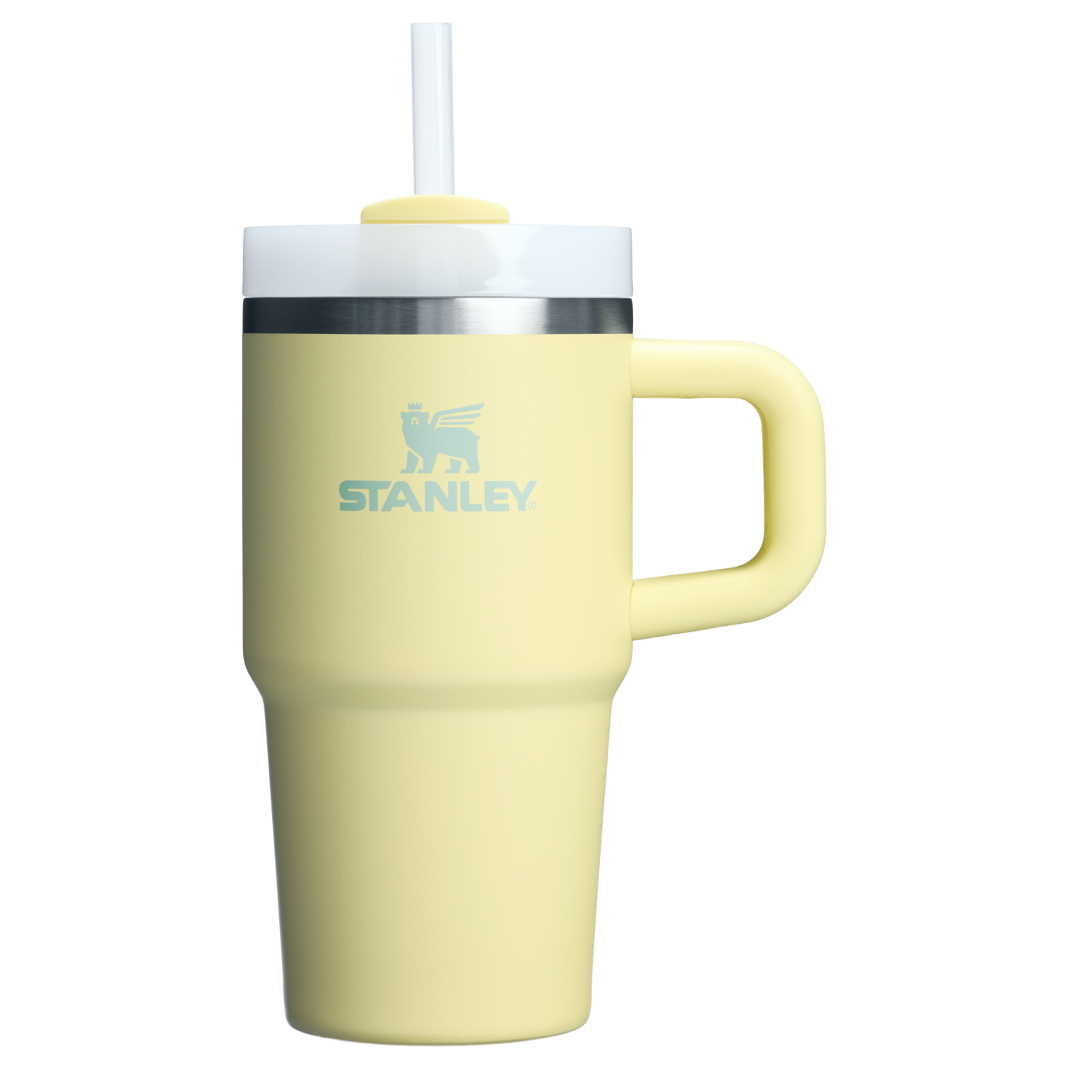 Car-Cup Friendly The Quencher H2.O Flowstate Tumbler D251V - Premium Stainless Steel Straw Cup for All-Day Hydration - Pomelo