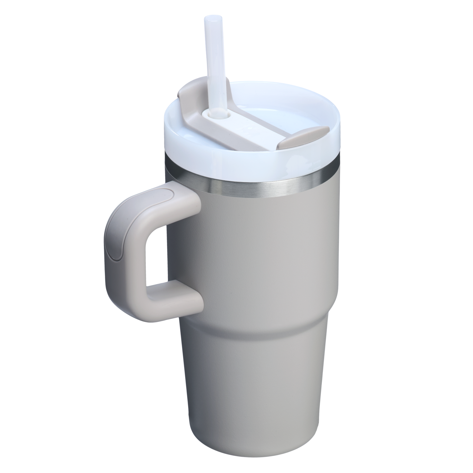 Double-Wall Vacuum The Quencher H2.O Flowstate Tumbler with Handle | Stanley Create D309N - Premium Stainless Steel Straw Cup for All-Day Hydration Detail