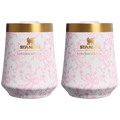 Elegant Stemless Stanley 1913 x LoveShackFancy Holiday The Reserve Wine Tumbler Set | 2-pack D205C - Elegant Stemless Vacuum Insulated Wine Tumbler - Coquette Bow Chantilly