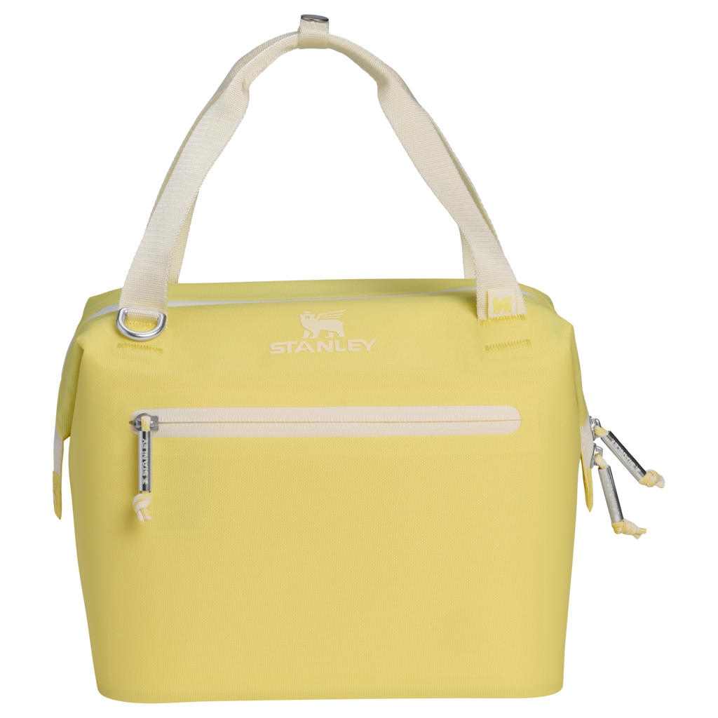 Leak-Proof Insulated The All Day Julienne Mini Cooler D052R - Julienne Series Portable Picnic Chiller Tote - Daffodil
