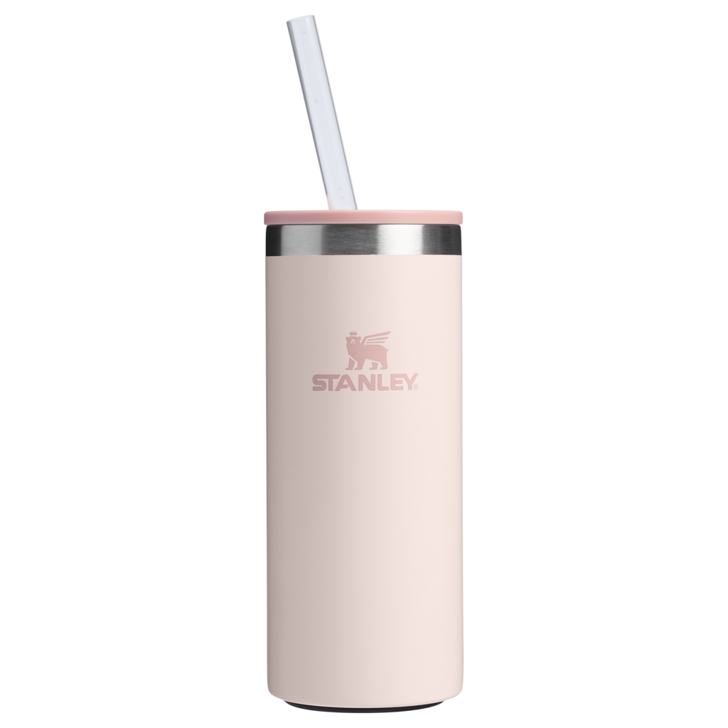 Ice-Retention The Everyday Slim Can Cooler Cup | Stanley Create D300G - Julienne Series Portable Picnic Chiller Tote - Rose Quartz