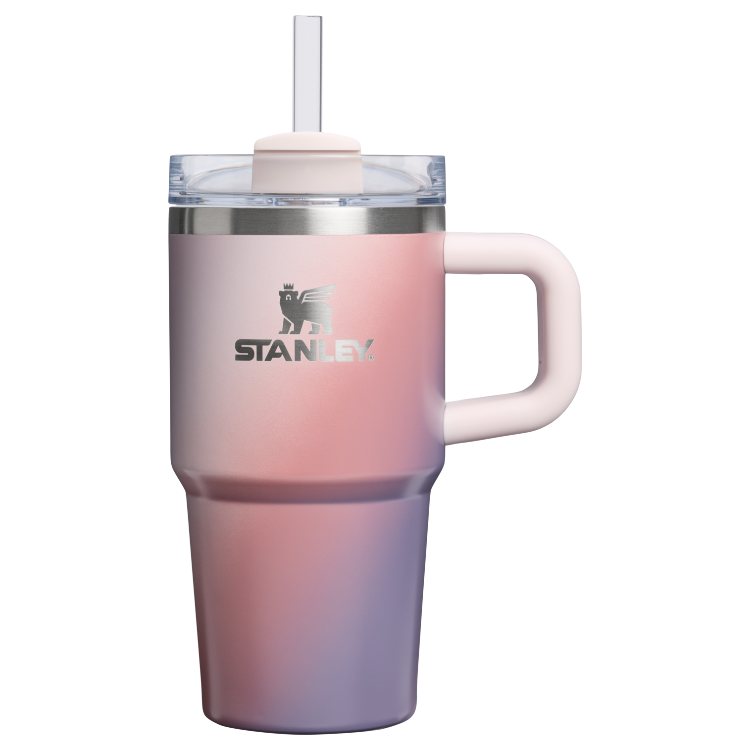 Splash-Resistant FlowState The Quencher H2.O Flowstate Tumbler D069R - 40oz Large Capacity Car-Cup Friendly Quencher - Dawn Spiral