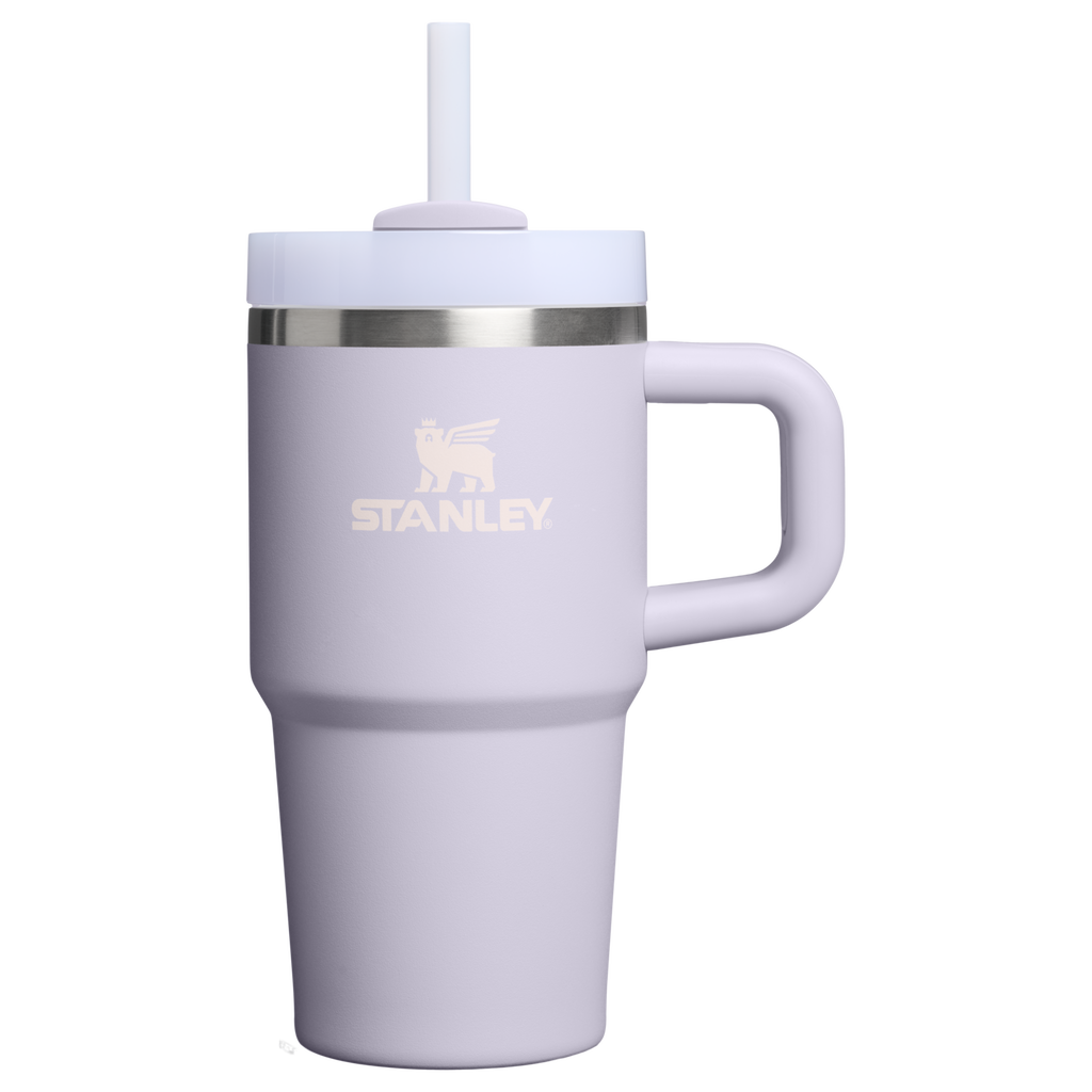 Splash-Resistant FlowState The Quencher H2.O Flowstate Tumbler D069R - 40oz Large Capacity Car-Cup Friendly Quencher - Purple Dust