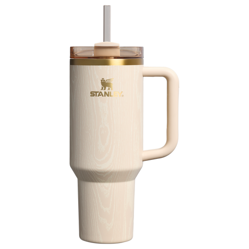 Car-Cup Friendly The Cheers & Cheer Quencher H2.0 Flowstate Tumbler D188Q - Double-Wall Vacuum Insulated Travel Tumbler with Straw - Birch Woodgrain