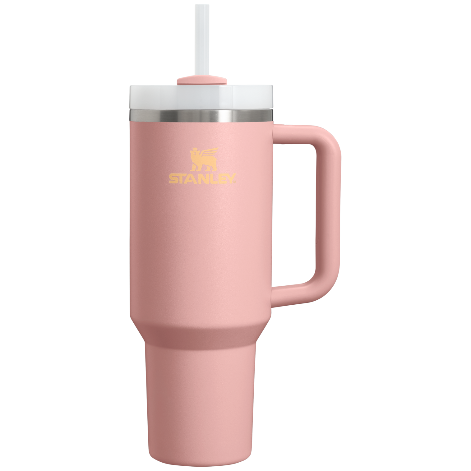 Double-Wall Vacuum The Quencher H2.0 Flowstate Tumbler D050X - FlowState 3-Position Lid Insulated Travel Mug - Peach Rose