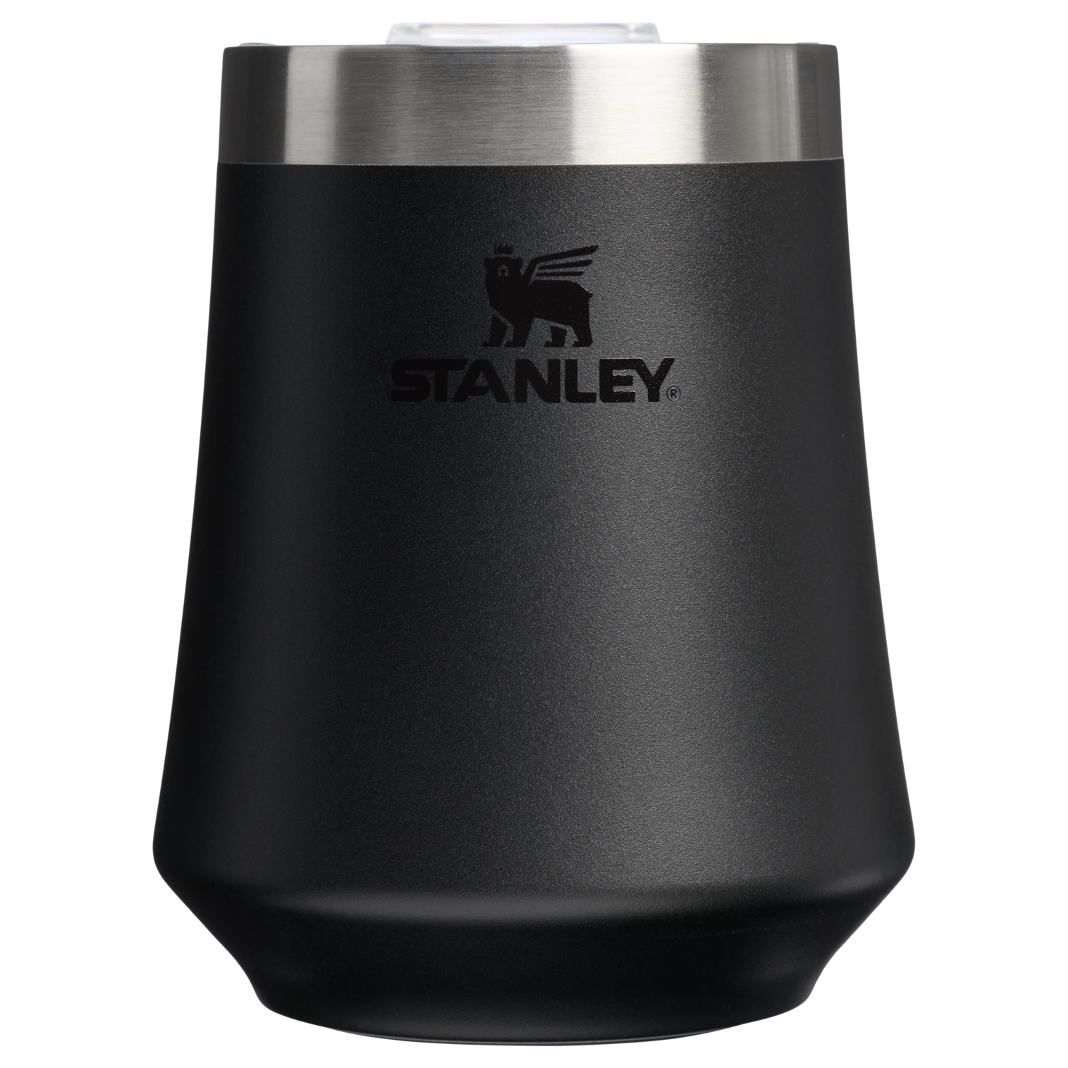 Flavor-Preserving The Reserve Wine Tumbler | Stanley Create D302P - Elegant Stemless Vacuum Insulated Wine Tumbler - Black 2.0