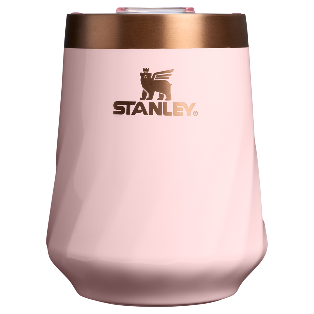 Premium Matte The Valentine’s Day Textured Reserve Wine Tumbler D233K - Reserve Collection Stainless Steel Whiskey Cup - Pink Velvet Gloss
