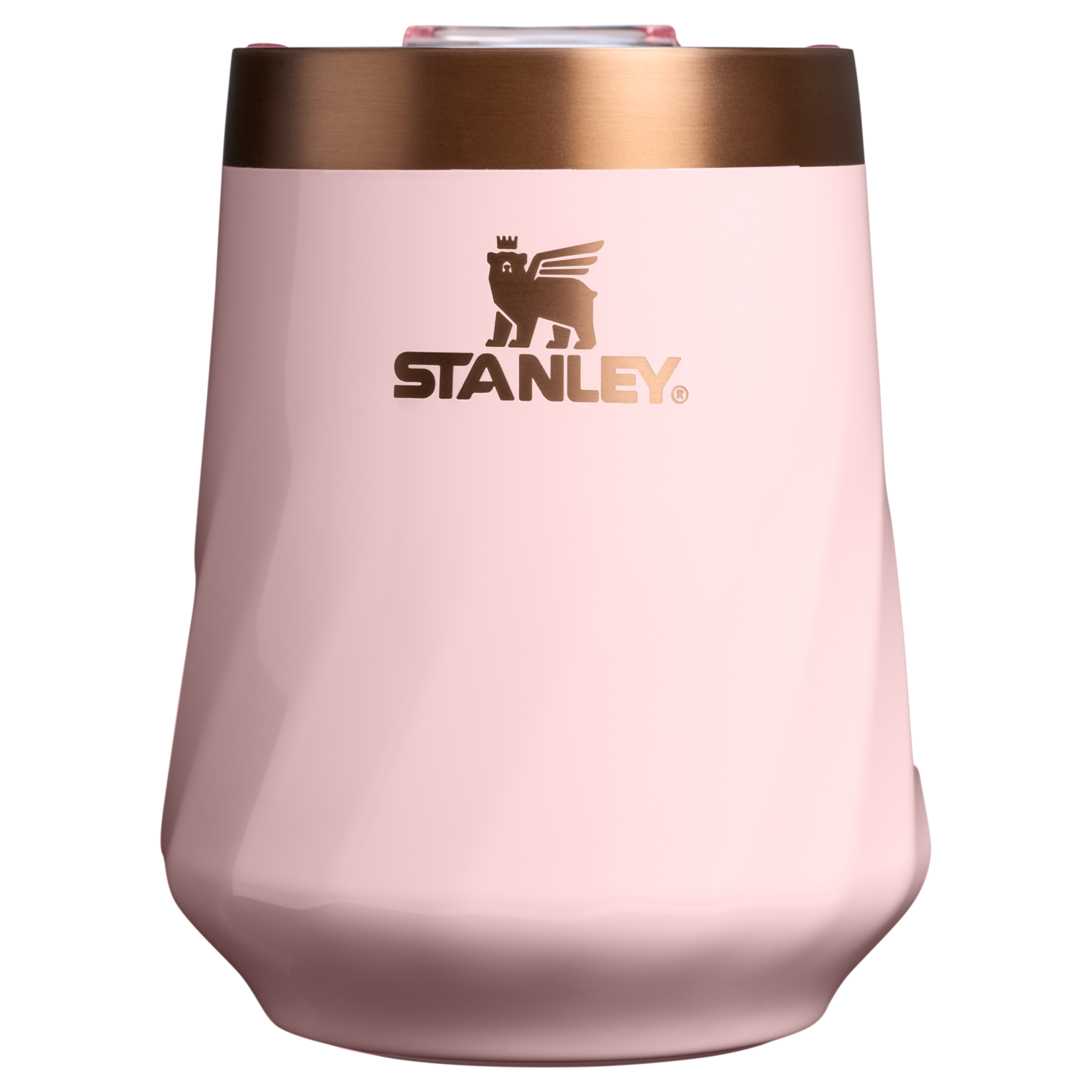 Premium Matte The Valentine’s Day Textured Reserve Wine Tumbler D233K - Reserve Collection Stainless Steel Whiskey Cup - Pink Velvet Gloss